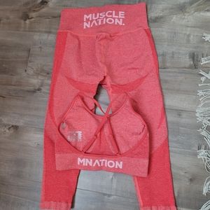 Muscle Nation Capri Set
